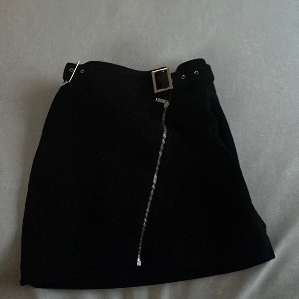 Black Urban Outfitters Corduroy Skirt Asymmetrical Size small